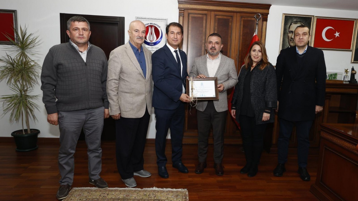 Sincan Belediye Başkanımız Sayın Murat Ercan'a teşekkür ziyareti