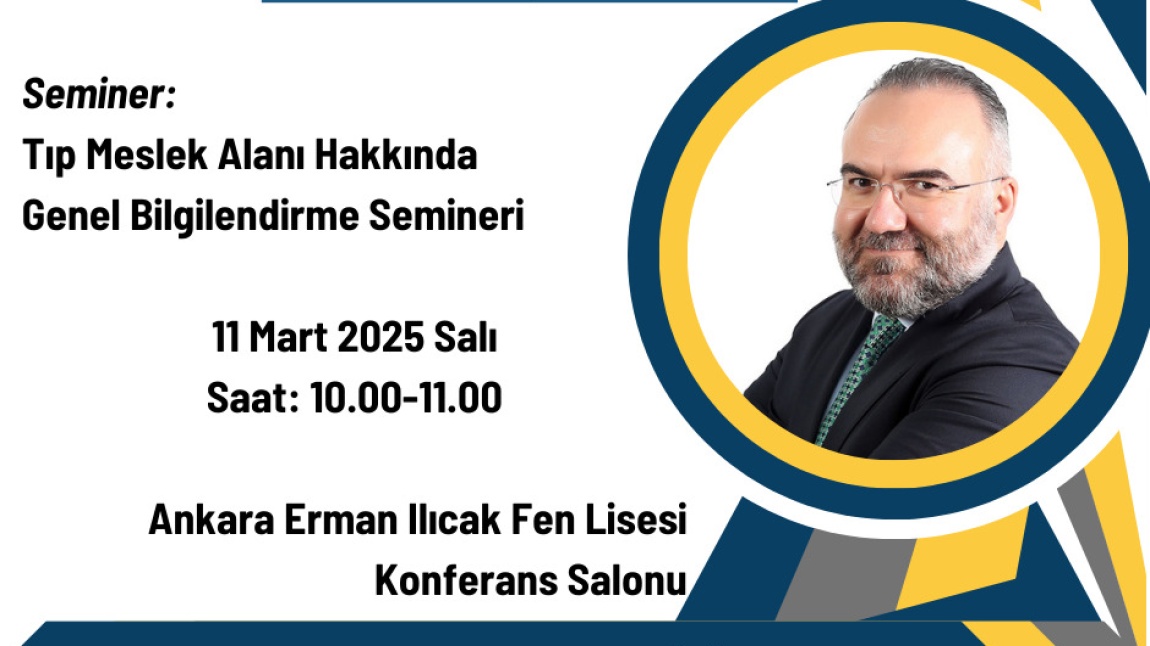 Tıp Meslek Alanı Hakkında Genel Bilgilendirme Semineri