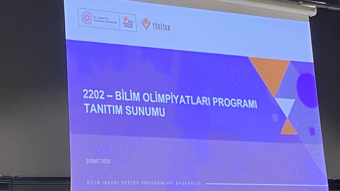 2202 - Tübitak Bilim Olimpiyatları Programı Tanıtımı