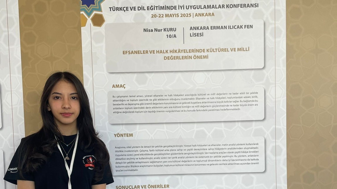 Türkçe ve Dil Eğitiminde İyi Uygulamalar Konferansı’na katıldık.